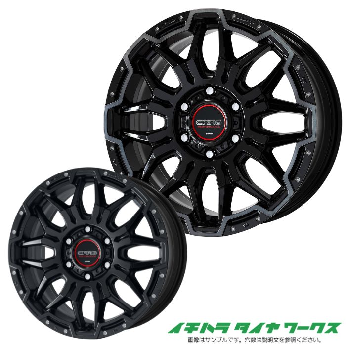 セット売り価格 新品ホイール 4本セット商品】WORK CRAG LCG 18インチ 8J 6H-139.7