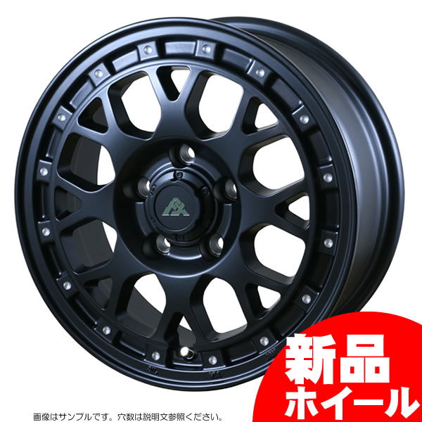 【新品ホイール 4本セット商品】アルジェノン フェニーチェクロス XC8 14インチ 5J 4H-100 マットブラックミルド 法人宛て送料無料｜e-carts