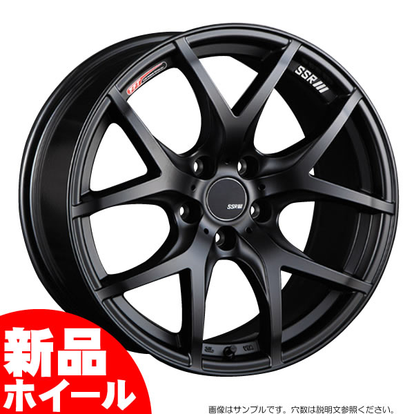 [新品ホイール 1本(交換 補修用) ]SSR GTV03 19インチ 8.5J 5H 114.3 フラットブラック 法人宛て送料無料 : ssrgtv03bk107 : オールドギア千葉店