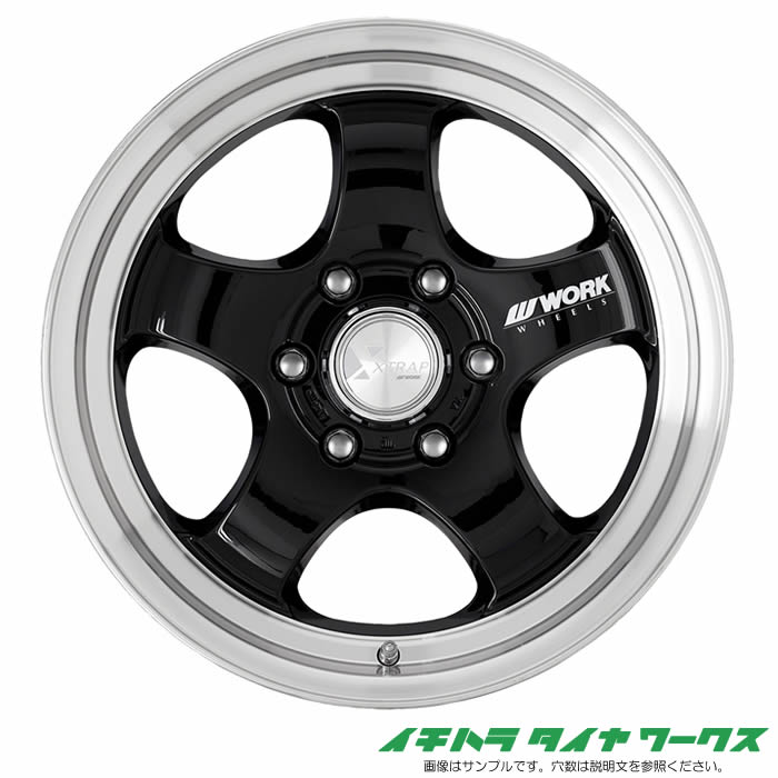 [新品車輪 1本(取り替えっこ 取りつくろう用) ]WORK XTRAP S1HC 18in 8J 6H-139.7 BRC 法人宛て貨物輸送無料 車、バイク、自転車-自動車-タイヤ、ホイール
