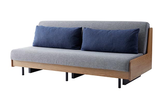 モーブル 正規代理店 ソファ ソファー ソファベッド ソファーベッド 2人掛け 3人掛け リクライニング ごろ寝ソファ ペース 200cm | eーcasa | 01