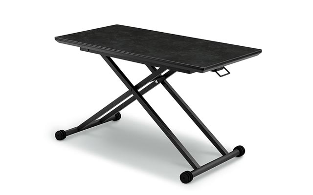 eーcasa（イーカーサ） 昇降式テーブル 120cm幅 リビングテーブル 昇降