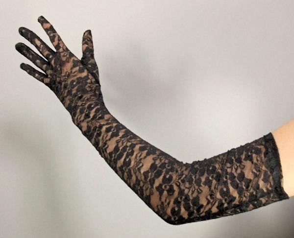 ロンググローブ ストレッチレース 手袋 : チェリッシュ - 通販 - Yahoo
