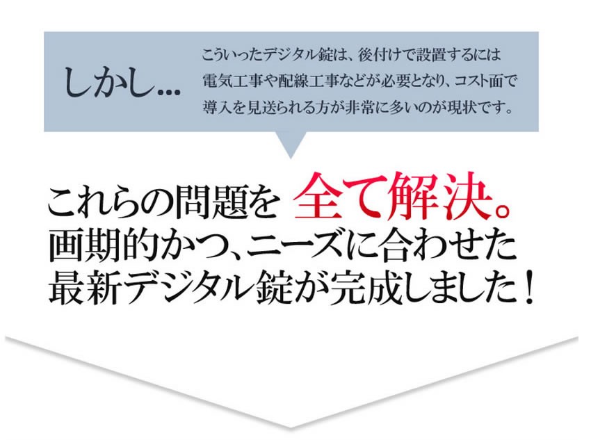 格安電子錠EAGISGATE