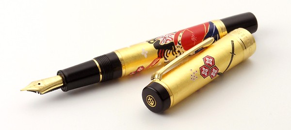 セーラー万年筆 金麗蒔絵 歌舞伎 10-8008 : ディーズステーショナリー