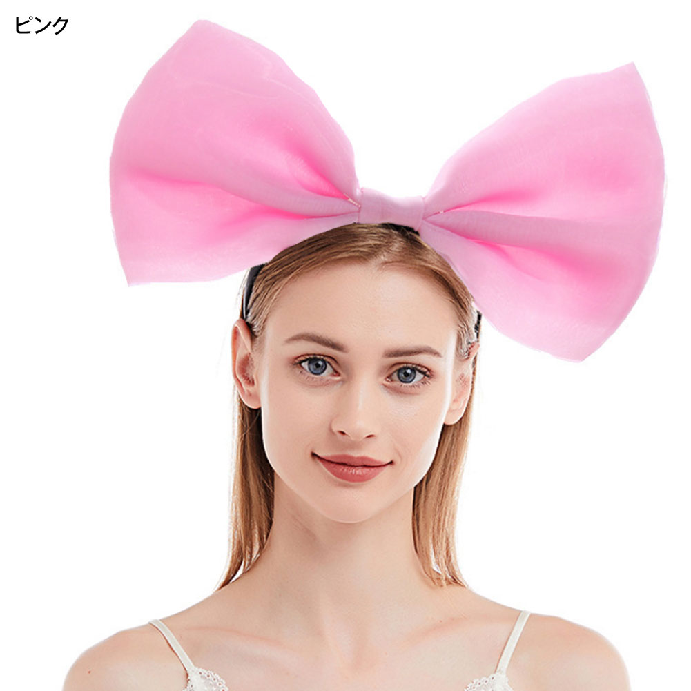 【最終値下げ】ぷくぷくトリプルリボンカチューシャ　ピンク 商品詳細ページ