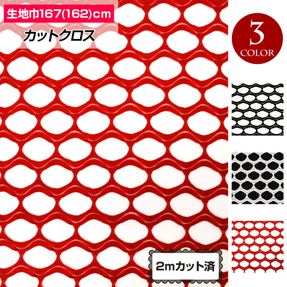 生地 W巾 メッシュ生地 約167cm巾x2mカット済 布 ネット生地