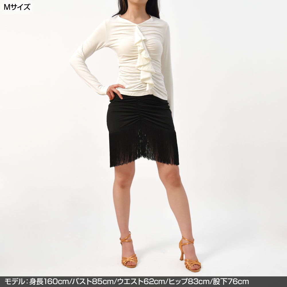 フリンジスカート ミニスカート タイトスカート マーメイドスカート