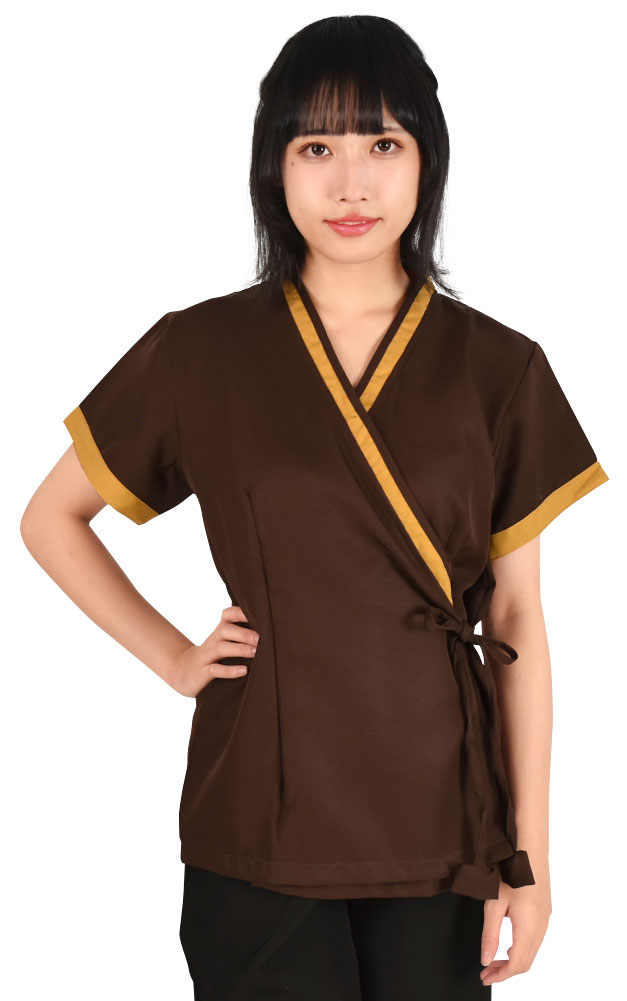 ユニフォーム トップス 制服 エスニック 整体 マッサージ タイ古式