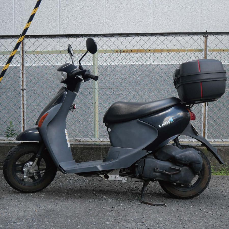 バイク リアボックス 45L 黒 トップケース バイクボックス 着脱可能 大 