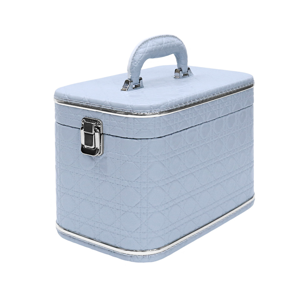 メイクボックス 鏡付き コスメボックス ミラー可動 大容量 化粧