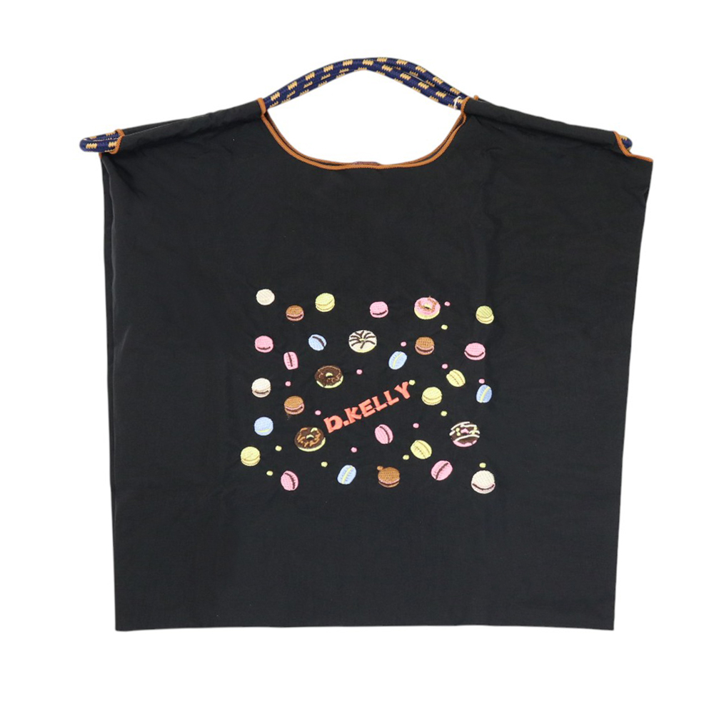刺繍 エコバッグ トートバッグ 折りたたみ 肩掛け 巾着 生活防水 コンパクト 軽量 おしゃれ ショッピングバッグ マイバッグ  お買い物バッグ  レジ袋【ecobag】 |  | 17
