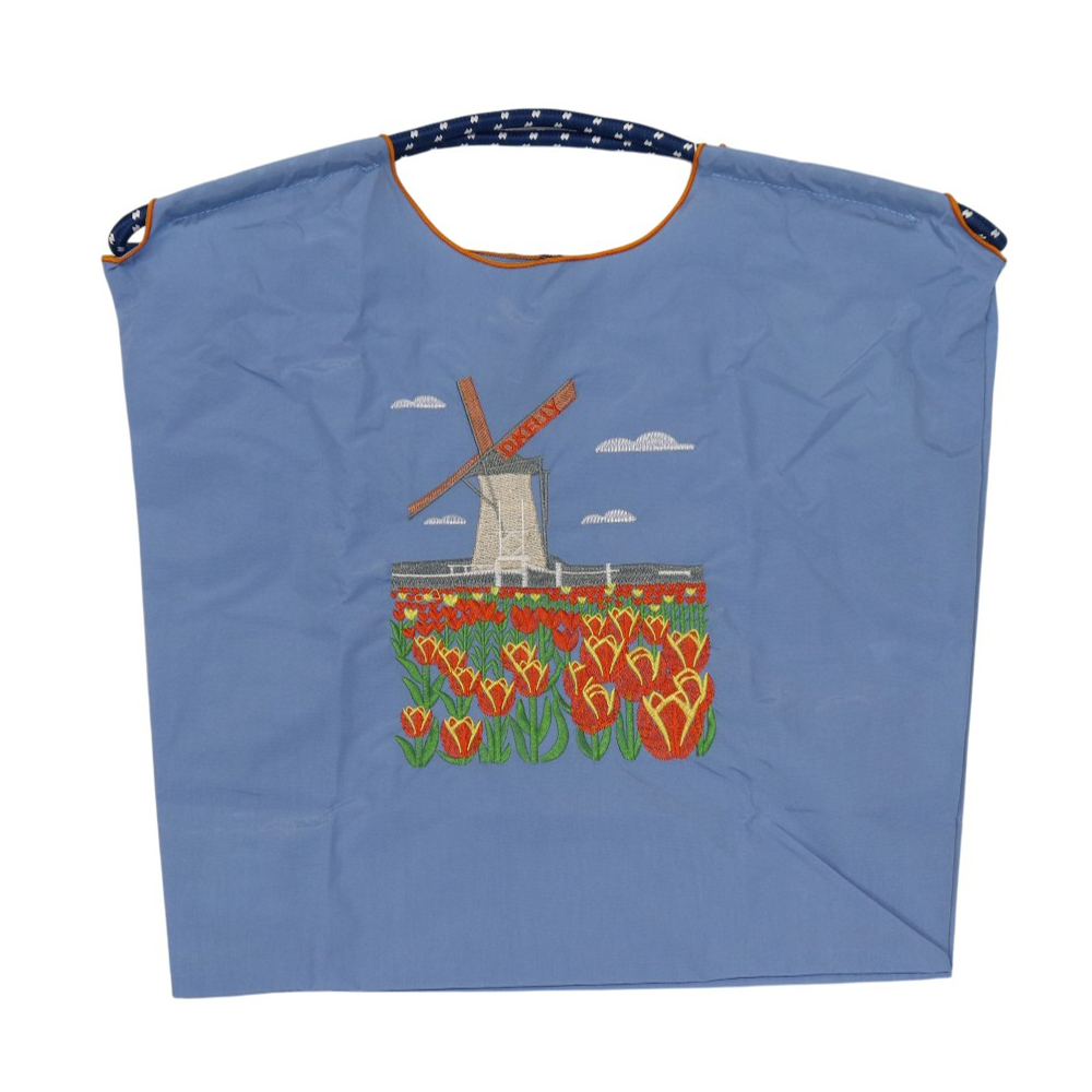 【新色】刺繍 エコバッグ トートバッグ 折りたたみ 肩掛け 巾着 生活防水 コンパクト 軽量 おしゃれ ショッピングバッグ マイバッグ お買い物 レジ袋【ecobag】 |  | 04