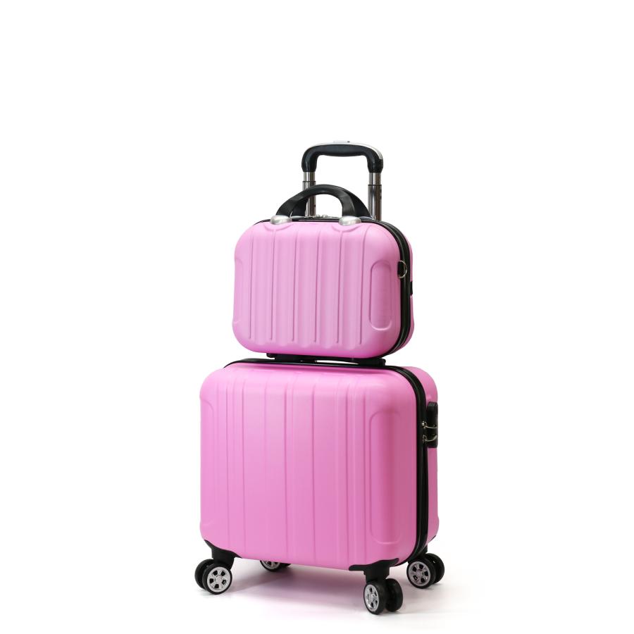 ミニトランク付き スーツケース SSサイズ 機内持ち込み 軽量 キャリーケース 小型 修学 ビジネス 出張 Transporter 正規品【TK17/TK14-SSサイズSET】【e-do】 | Transporter | 05