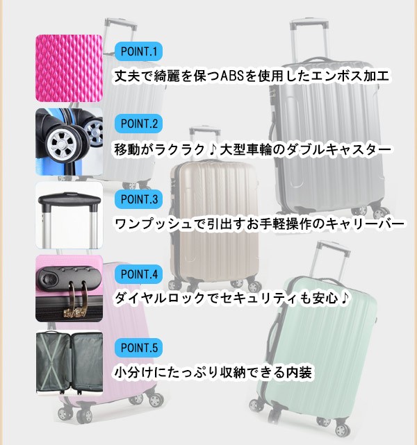 スーツケース キャリーケース TK20 シルバー Sサイズ Transporter【e 