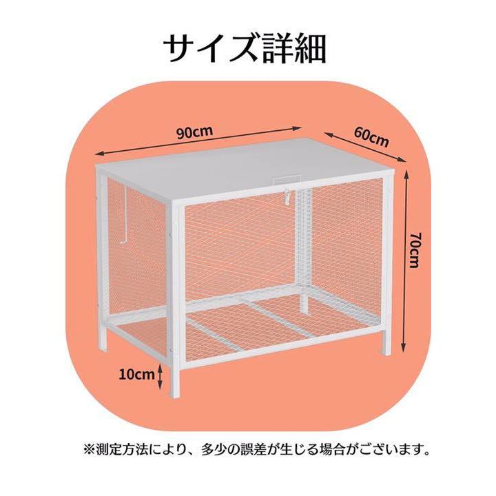 ゴミ箱 大 340L 屋外用 ふた付き ゴミ荒らし 防止 組立式 ステンレス 日用品 送料無料 ※北海道、沖縄県、離島を除く 【ロジ発送】｜e-do-net｜02