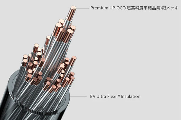 EFFECT AUDIO Cadmus Lite Lite(2pin to 4.4mm) イヤホンケーブル リ