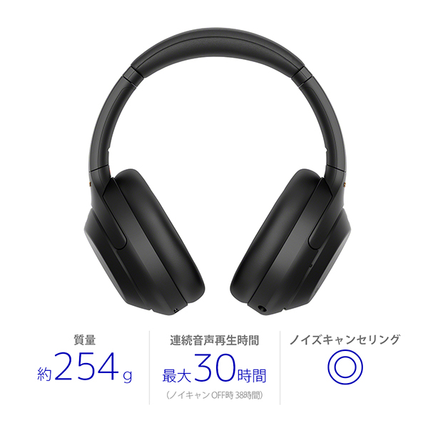 SONY WH-1000XM4 BM ブラック ソニー ワイヤレスヘッドホン ノイズ