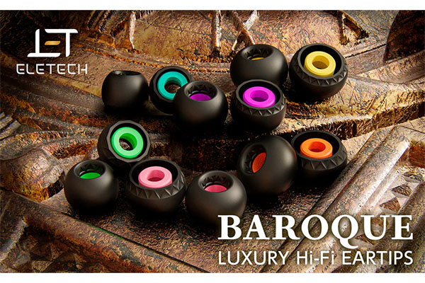 ELETECH BAROQUE L 2ペア イヤーピース イヤーチップ イヤピ フィット