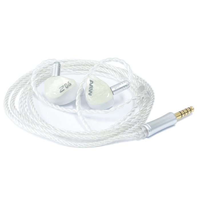 AAW Z06 Blanc Edition(Universal Fit) 有線イヤホン カナル型 リ