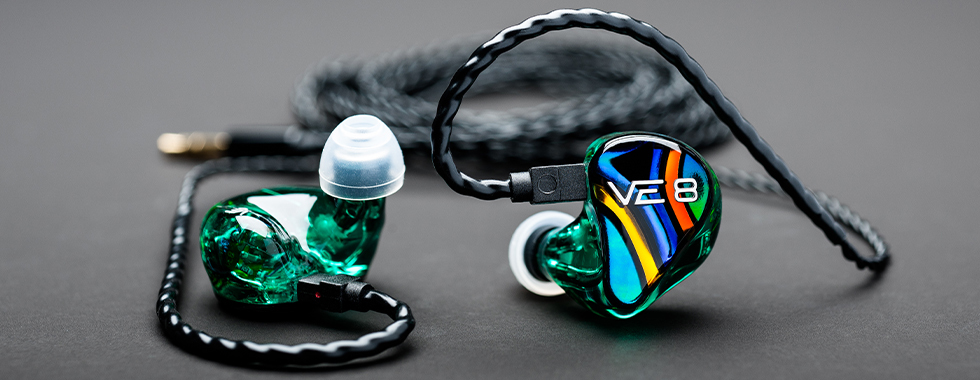 カナル型 有線 イヤホン VISION EARS VE8 (Universal Fit) : eイヤホン 