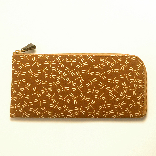 札入れ　財布印伝 印伝長財布 印伝 燻(ふすべ) 燻し印伝 印伝屋 日本製 印傳屋（INDEN-YA） 「国宝」と同じ技法による 印伝 印伝長財布 印伝