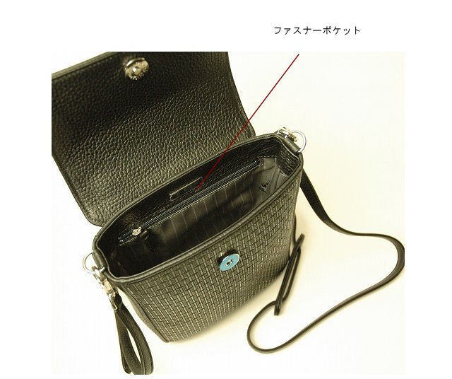 印傳屋（INDEN-YA） 印伝バッグ メンズ ショルダーバッグ 印伝屋 日本