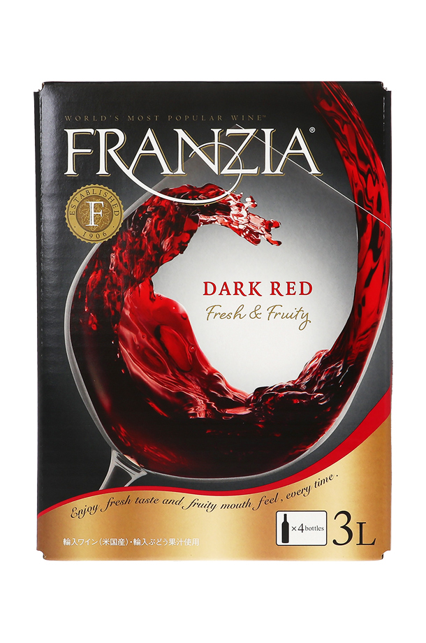 FRANZIA 送料無料 フランジア ワインタップ ダークレッド バッグ
