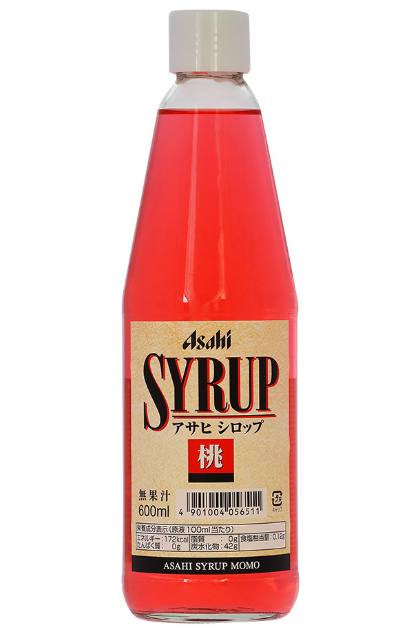 シロップ アサヒ シロップ 桃 600ml 割り材 包装不可 :11-asahi-syrup-peac:酒類の総合専門店 フェリシティー - 通販 -  Yahoo!ショッピング