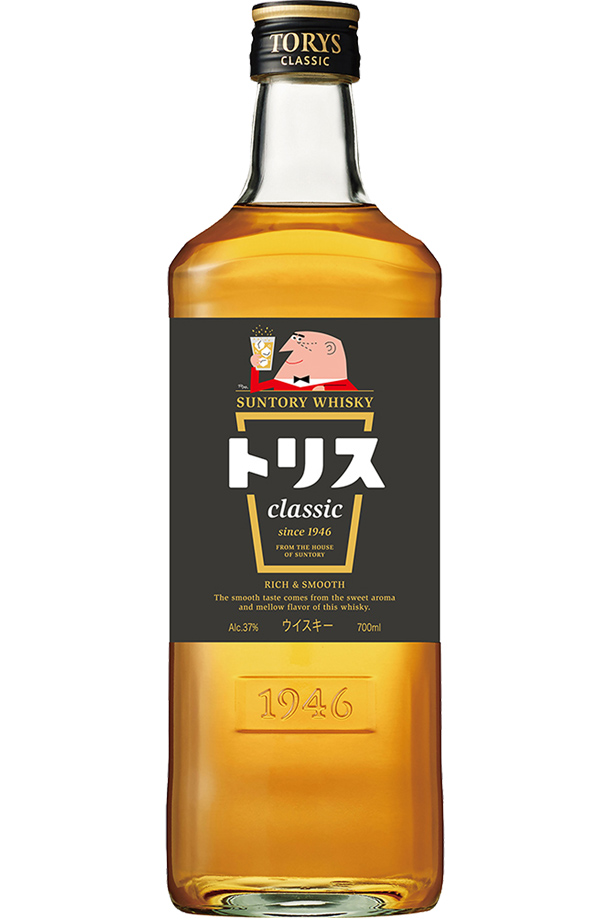 SALE／85%OFF】 〈クラシック〉 お酒 37° トリス 700ml ウイスキー サントリー 洋酒