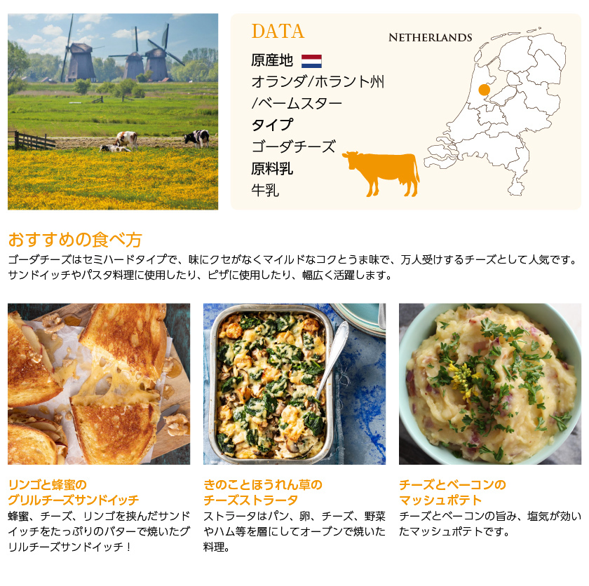 ゴーダチーズ ベームスター ブラスカスのおすすめの食べ方