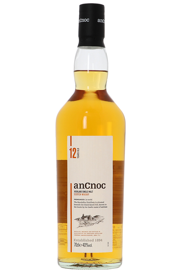 ウイスキー アンノック 12年 40度 正規 箱付 700ml シングルモルト