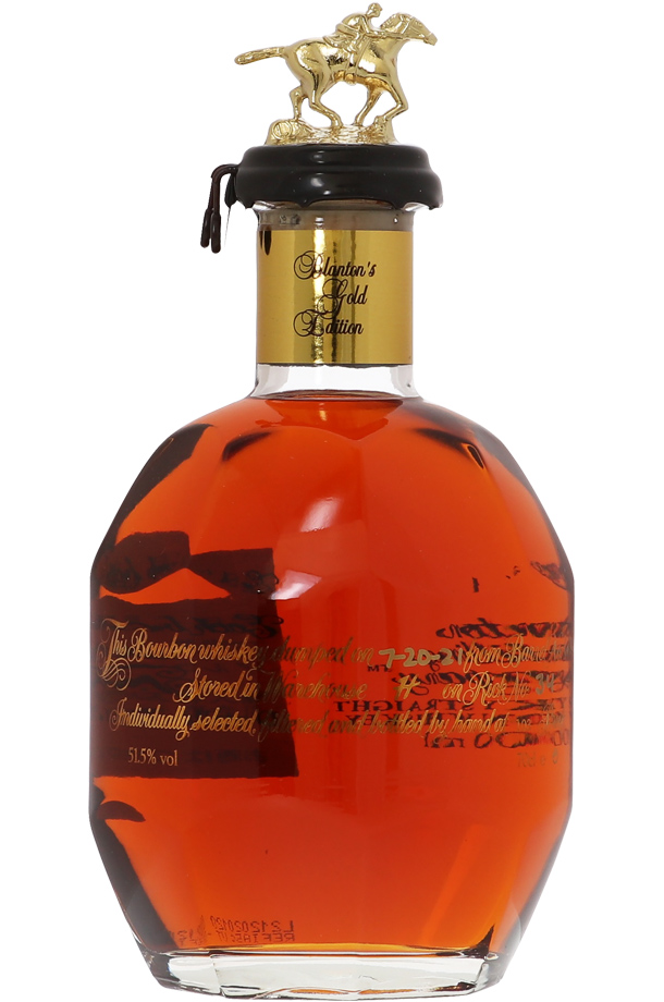 Blanton´s Gold Edition ブラントン ゴールド 51.5° 700ml 新品箱入-