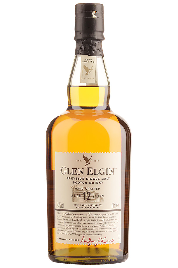 グレンエルギン スペイサイド シングルモルト スコッチウイスキー 12年 43度 正規 箱付 700ml 洋酒 : 3-glen-elgin-vt12  : 酒類の総合専門店 フェリシティー - 通販 - Yahoo!ショッピング