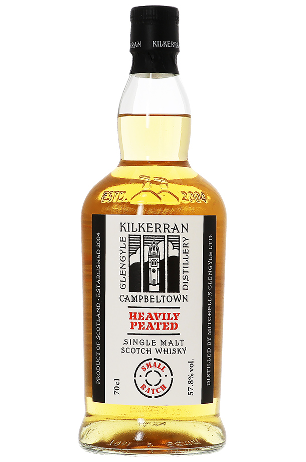 Kilkerran ヘビーピーテッド シングルモルトウイスキー 700ml ウイスキー キルケラン ヘビリーピーテッド バッチ10 シングル