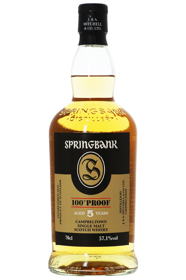 スプリングバンク ウイスキー 5年 100プルーフ キャンベルタウン