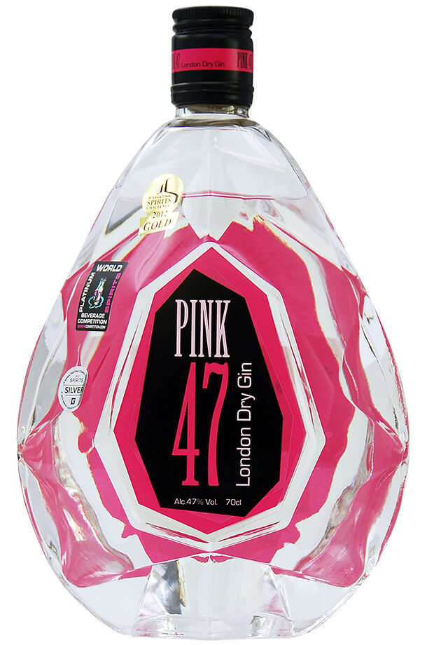 ジン ピンク 47 ロンドン ドライ 47度 700ml スピリッツ 包装不可 6本
