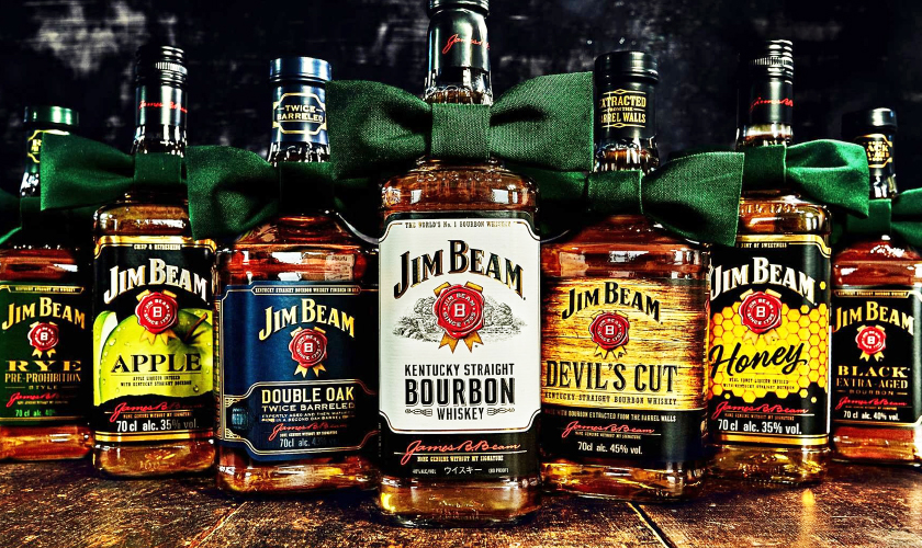 Jim Beam ジムビーム ウイスキー4L×4本セット売り ジムビーム ウイスキー ジム ビーム 40度 正規 4000ml（4L