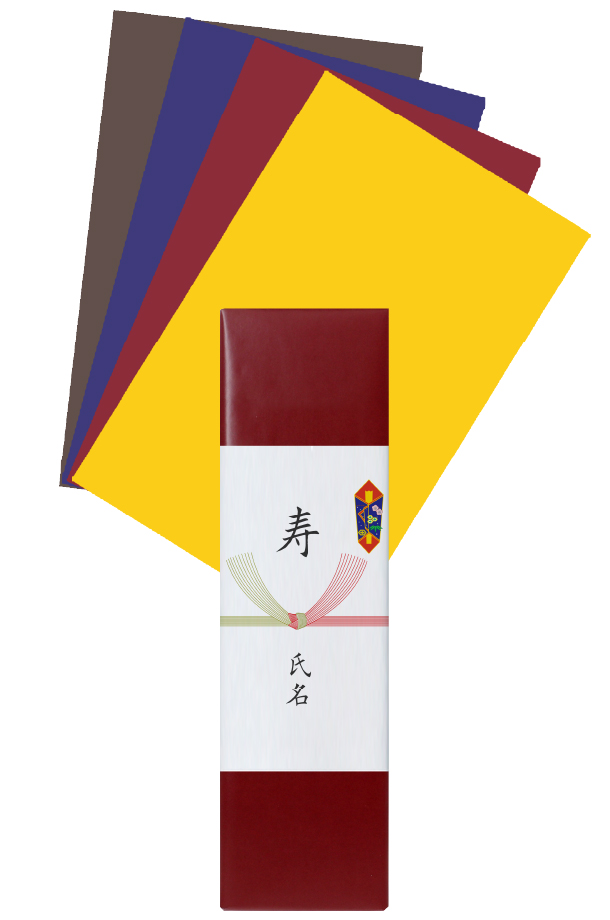 包装紙+のし掛け 【結び切り水引10本】 結婚内祝い 引き出物 用 : 酒類