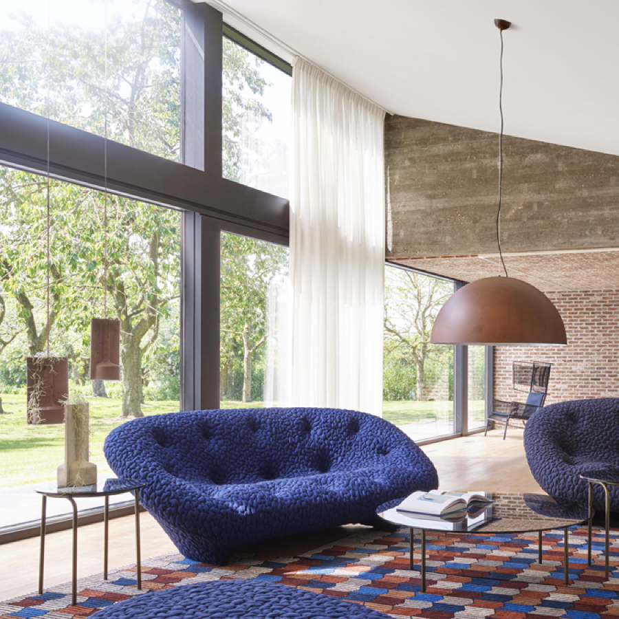 リーンロゼパフ50周年記念オットマン リーンロゼ トーゴ 50周年限定 パフ オットマンligne roset