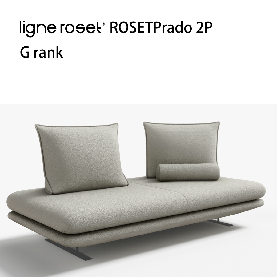 ソファ 2人掛け ロゼプラド 2P 本体のみ RGランク リーンロゼ 