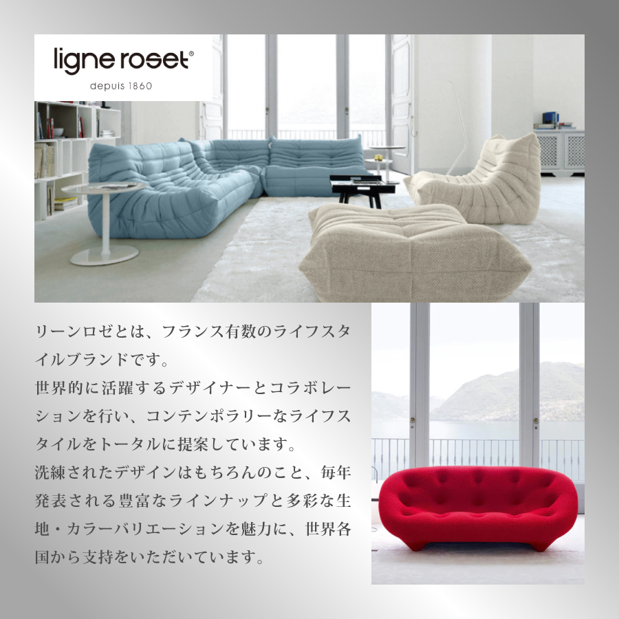ソファ 2人掛け ロゼプラド 2P 本体のみ RKランク リーンロゼ