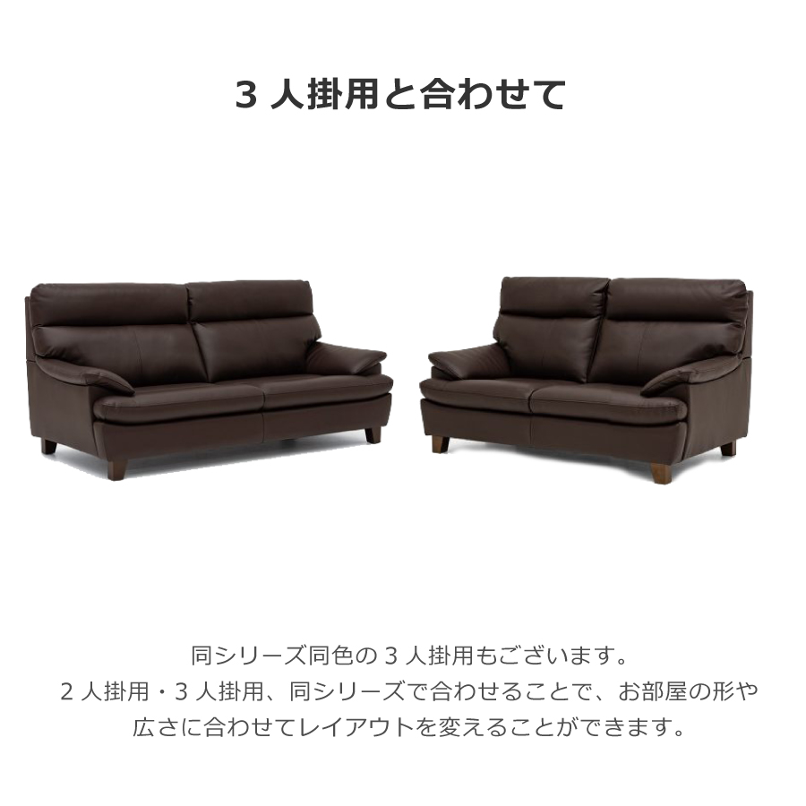 2Pソファ ベッツ ソファ レイコージャパン 合皮 2人掛け ハイバック