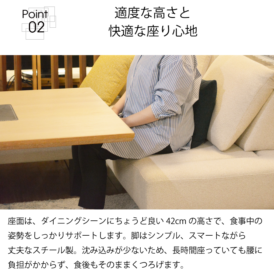 ＬＤソファー　ブランチ用　背クッション　Ｍ２_3