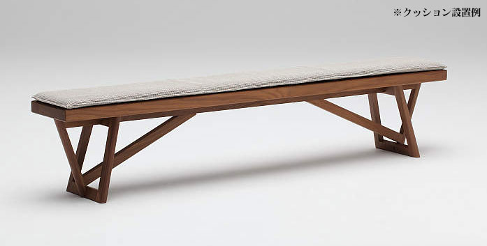 カリモク家具（KARIMOKU FURNITURE） カリモク CW8066 165ベンチ 木製