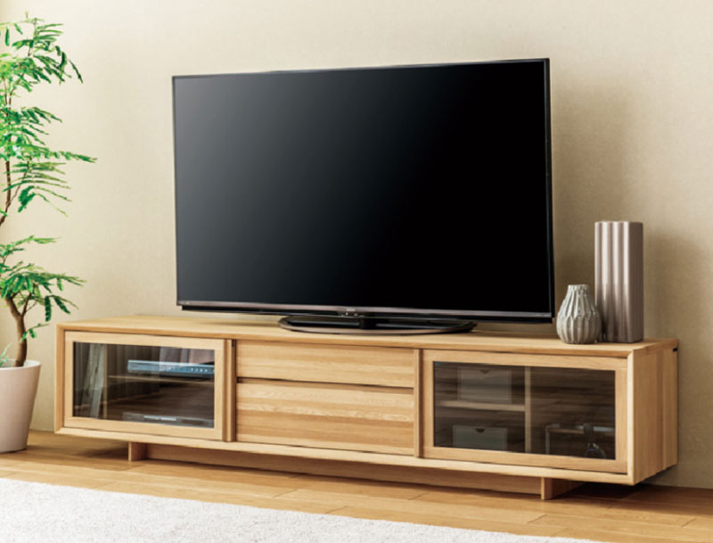 カリモク QU6067 QU6068 170サイズ テレビ台 大型液晶LED対応 TVボード 大型収納 テレビボード TV台 テレビラック ブナ材  木製 日本製