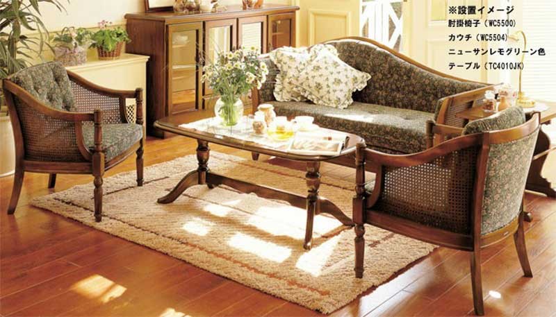 カリモク家具 コロニアル センターテーブル TC4010 ブナ材