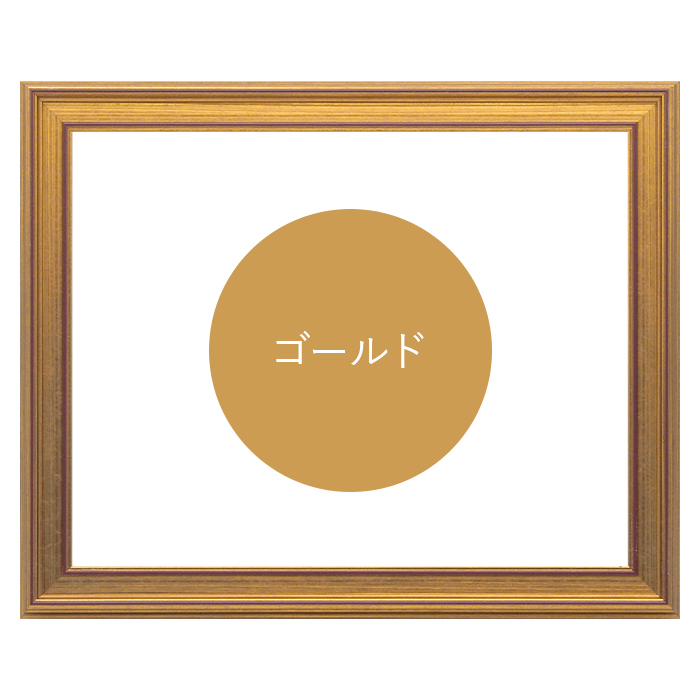 額縁専門店ないとう デッサン額縁 8169 インチ（254×203mm） ゴールド