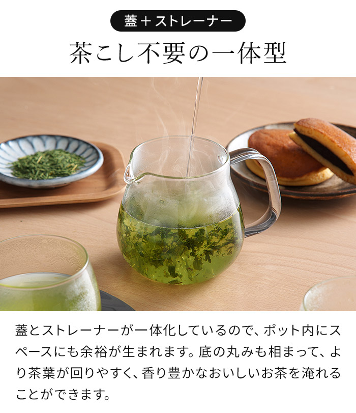 kintoh様限定 KINTO キントー UNITEA ワンタッチティーポット 720ml ガラス