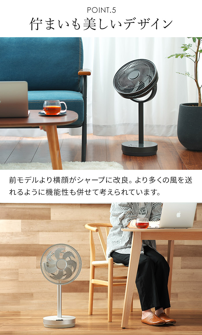 Kamomefan mini FKW-231B(GY) グレー - メルカリ